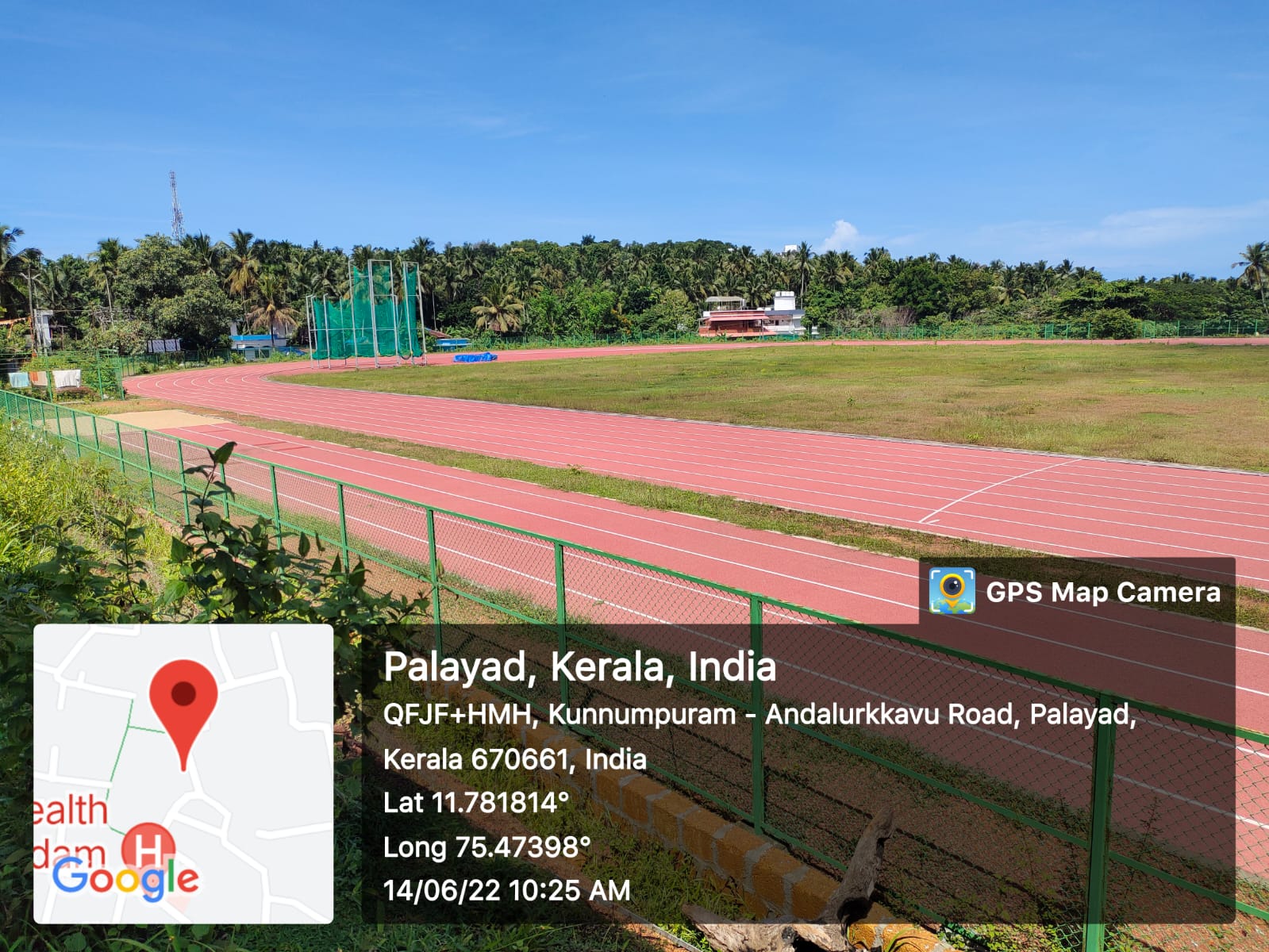 Laying of Synthetic Athletic Track in Government Brennen College, Thalassery Kannur