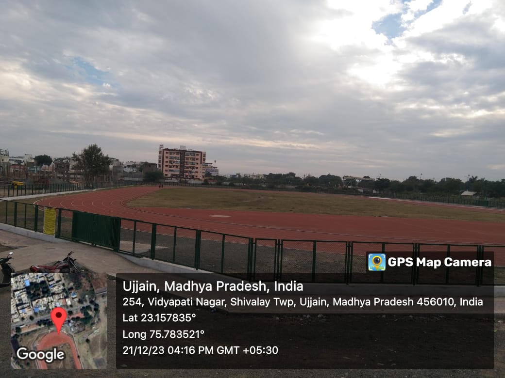 Construction of Synthetic Athletic track at Rajmata Vijayaraje Scindia Sports Complex, Nanakheda, District Ujjain