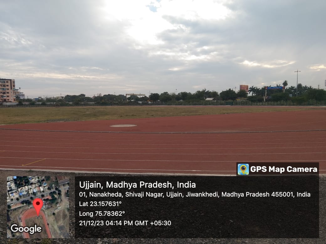 Construction of Synthetic Athletic track at Rajmata Vijayaraje Scindia Sports Complex, Nanakheda, District Ujjain