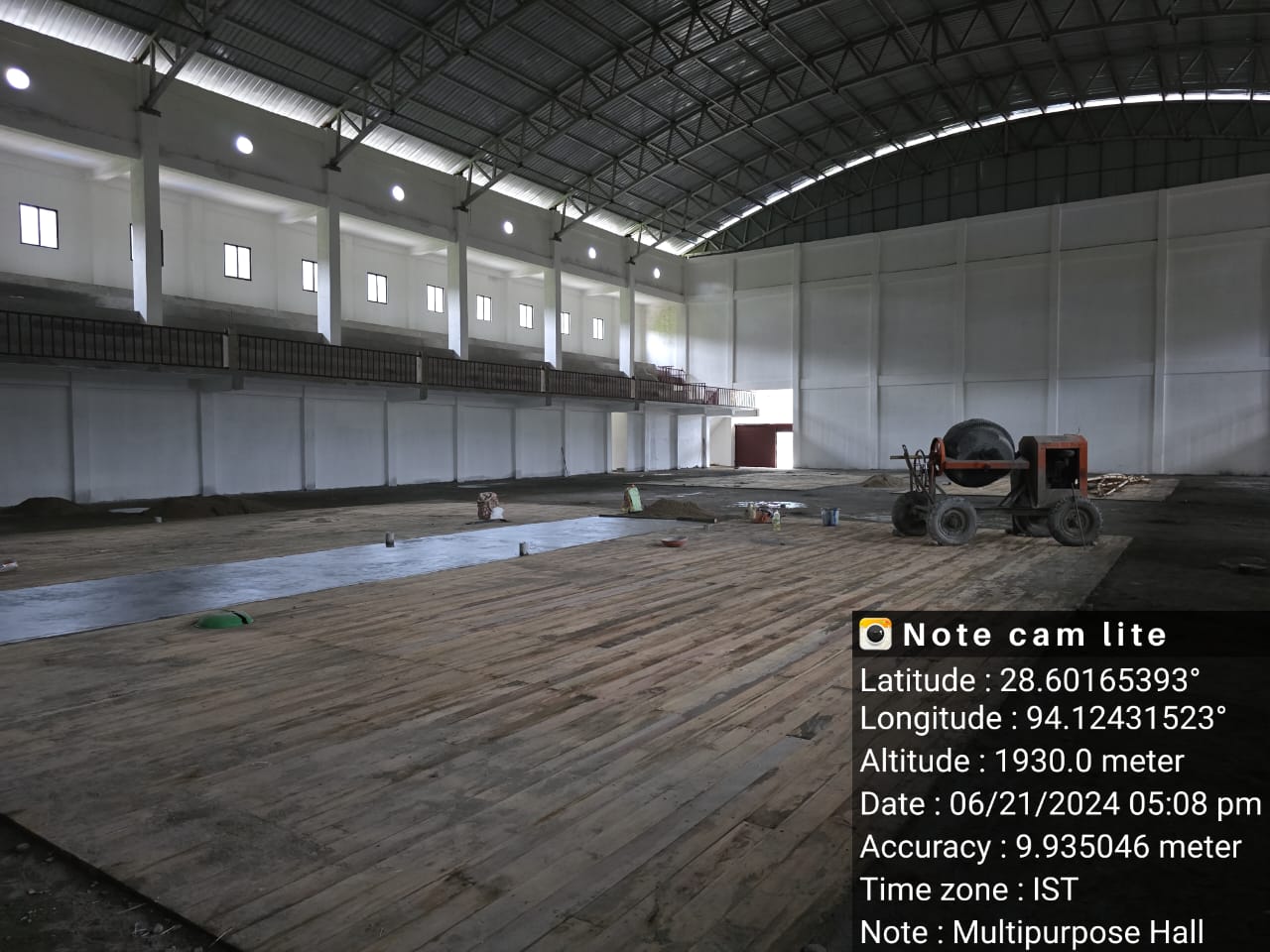 Multipurpose Hall at Mechuka