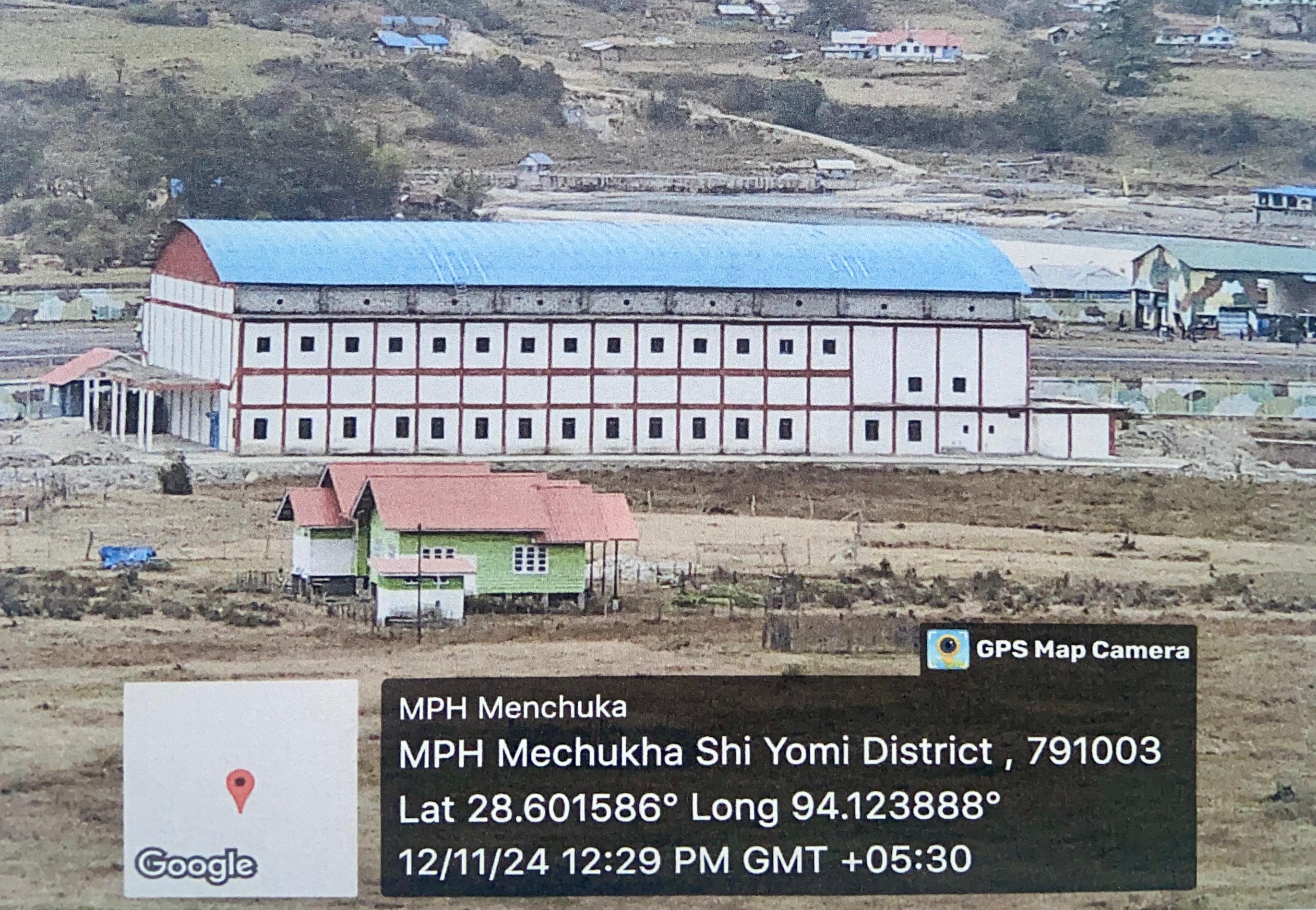 Multipurpose Hall at Mechuka