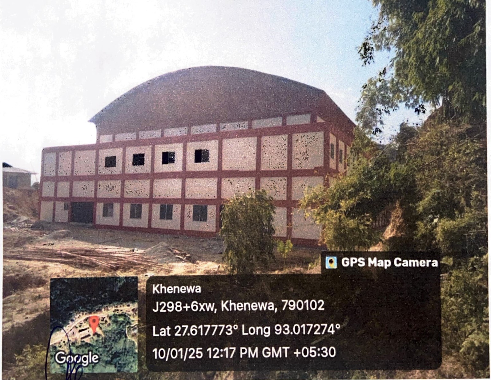 Multipurpose Hall at Khenewa