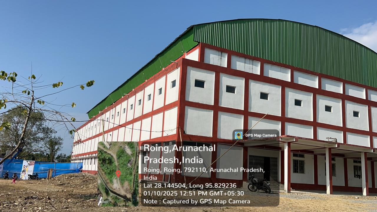 Multi-Purpose Hall at Roing, District Lower Dibang Valley