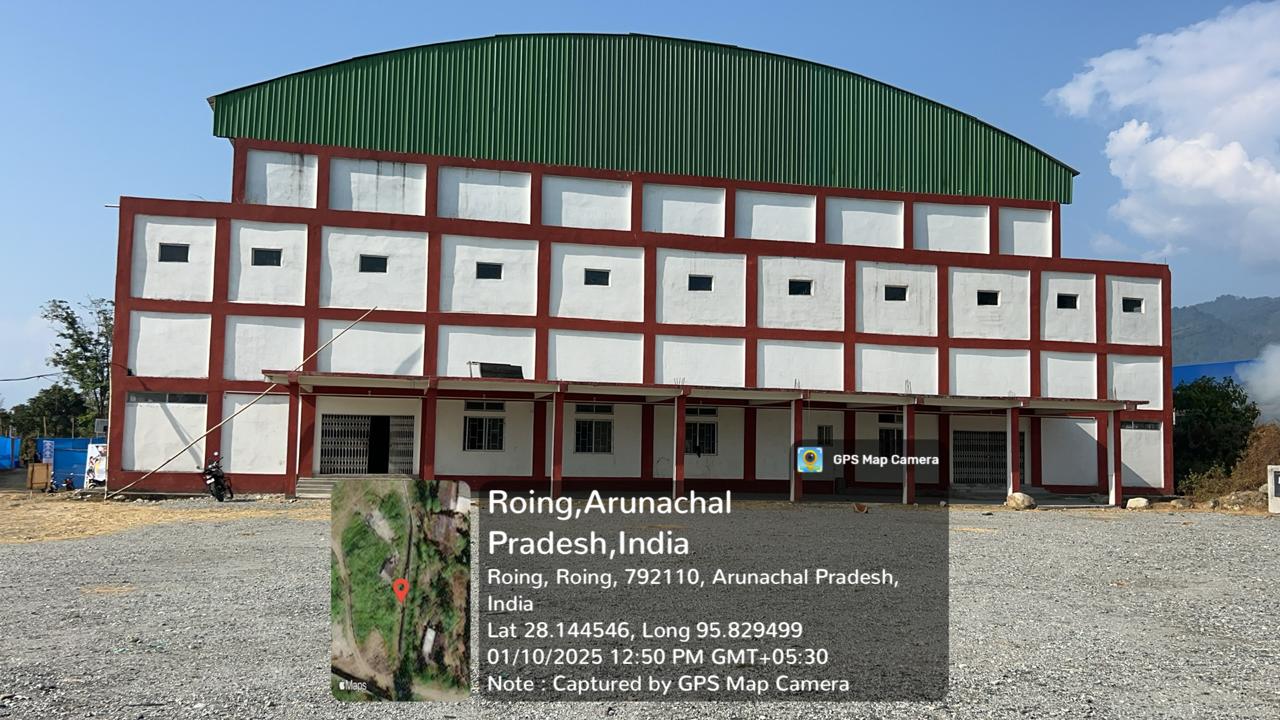 Multi-Purpose Hall at Roing, District Lower Dibang Valley