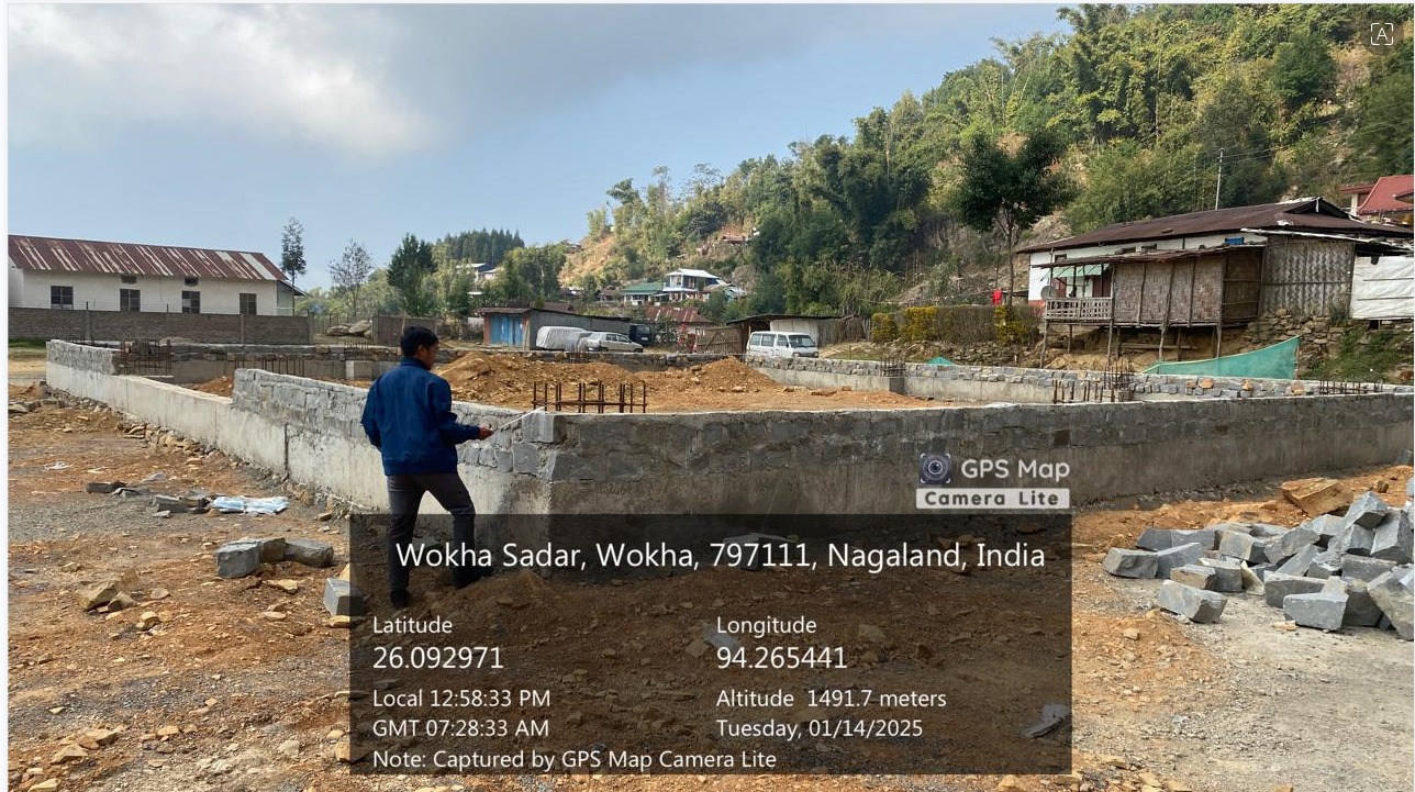 Construction of Pre-Fabricated Indoor Sports Hall at Wokha, Nagaland