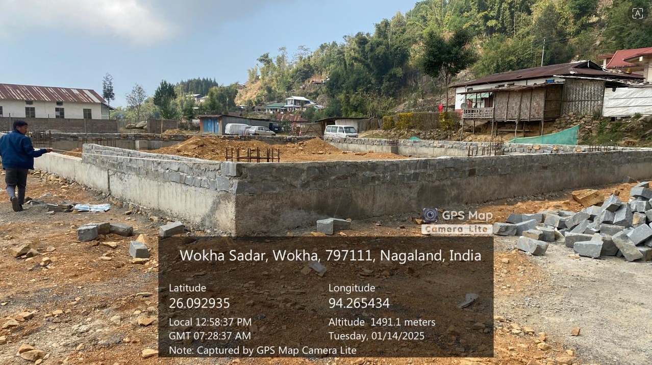 Construction of Pre-Fabricated Indoor Sports Hall at Wokha, Nagaland