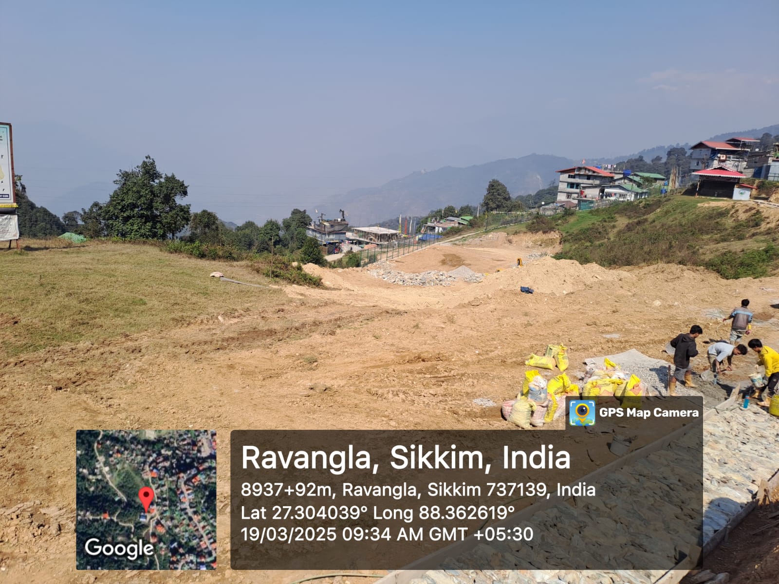 Construction of Archery Complex at Ravangla